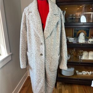 Banana Republic Gray Teddy Jacket